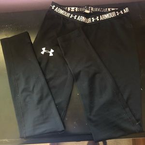 Under armour kids leggings